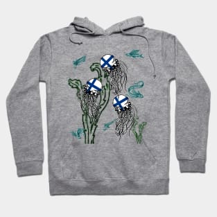 Finland Jellyfish Hoodie